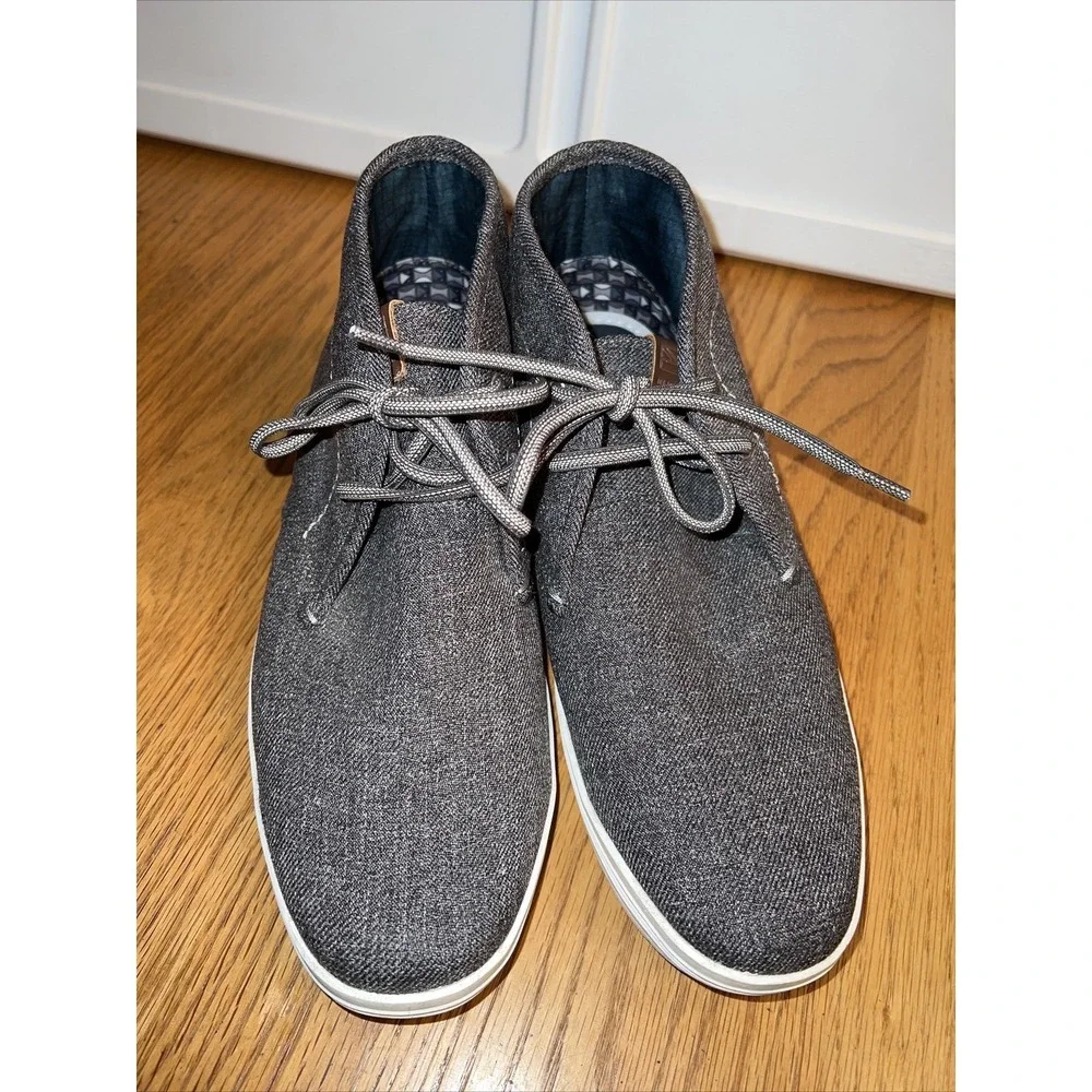 BEN SHERMAN PAYTON DARK GREY CHUKKA BOOT Mens Size 9